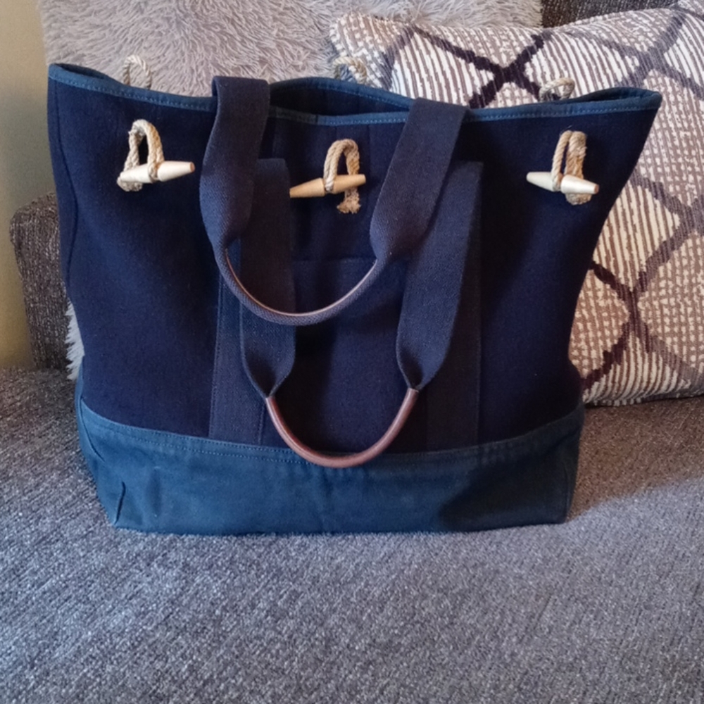 ⚓RARE Ralph Lauren Rugby⚓ - Nautical Wool Tote